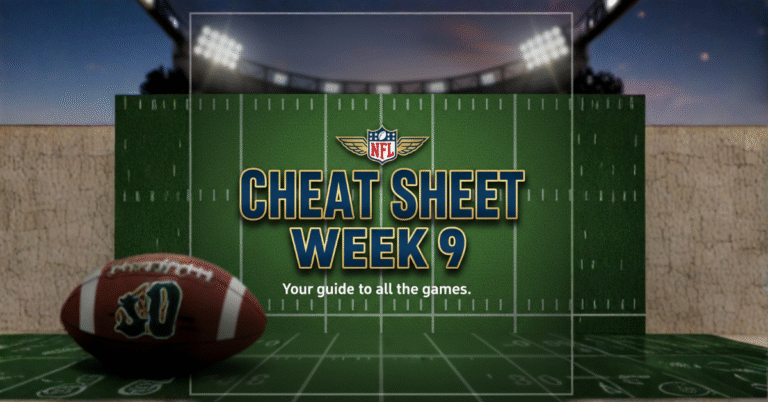 NFL Cheat Sheet