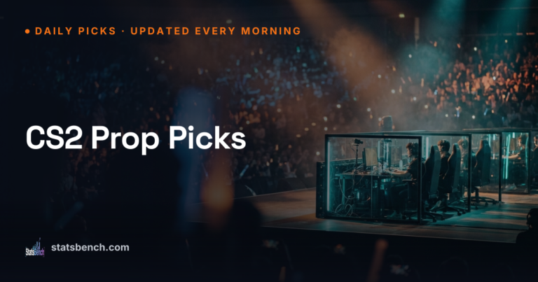 CS2 Prop Picks Today, July 25, 2026 (Data-Backed)