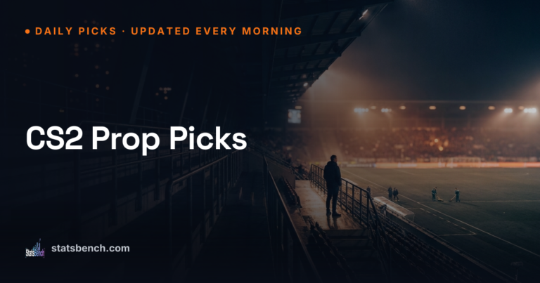 CS2 Prop Picks Today, July 25, 2026 (Data-Backed)