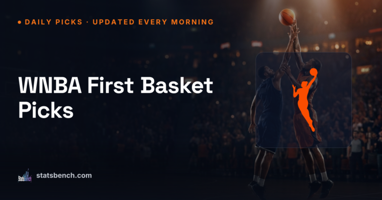 WNBA First Basket Picks Today, August 2, 2026 (Data-Backed)