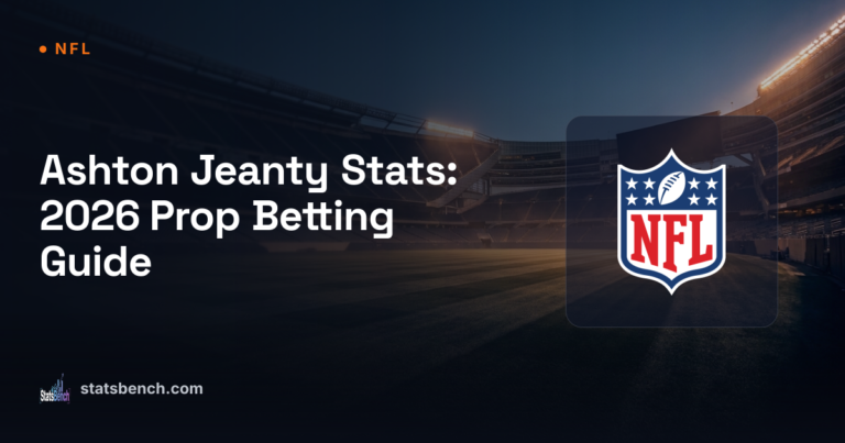 Ashton Jeanty Stats: 2026 Prop Betting Guide
