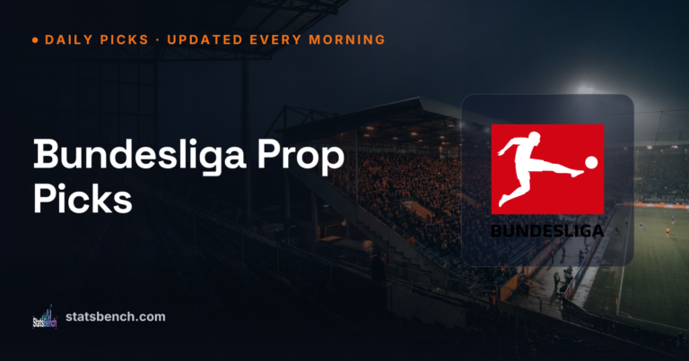 Bundesliga Prop Picks Today, September 10, 2026 (Data-Backed)