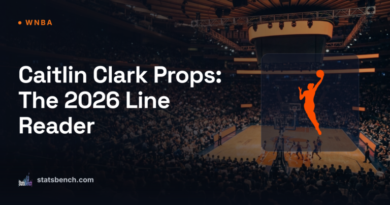 Caitlin Clark Props: The 2026 Line Reader