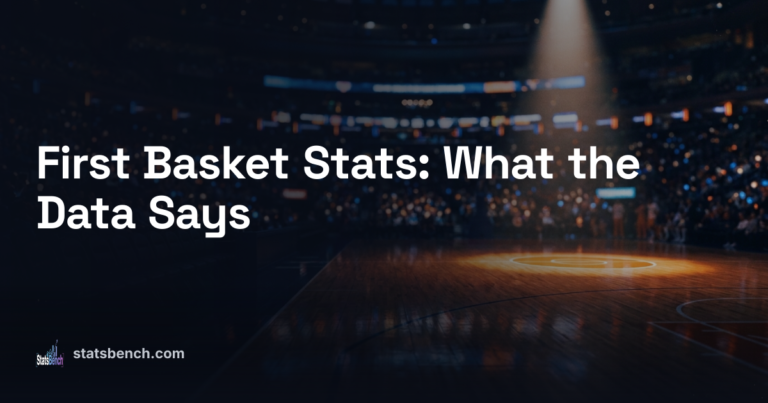 First Basket Stats: What the Data Says