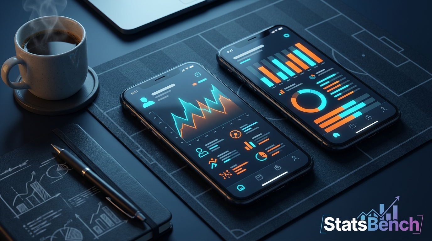 Two phones side by side showing different prices for the same player prop