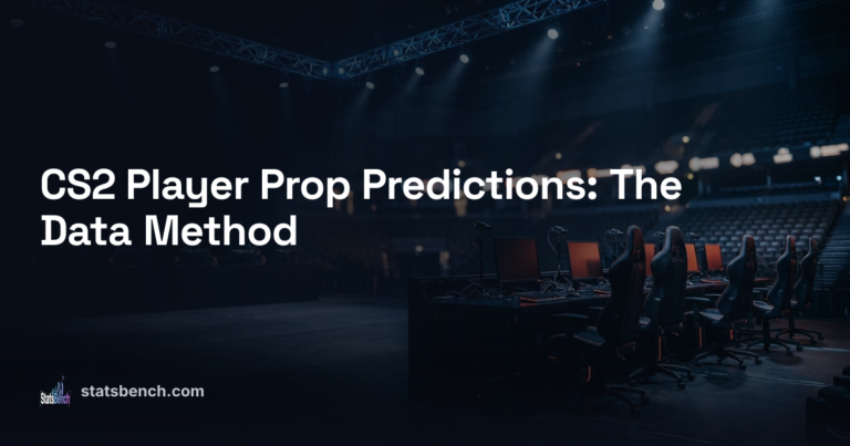 CS2 Player Prop Predictions: The Data Method